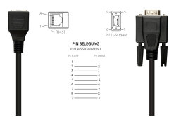 Good Connections Adapterkabel RJ45 an RS232 seriell
