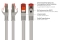 Good Connections Cat.6 Patchkabel S/FTP grau 0,15m