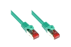 Good Connections Cat.6 Patchkabel S/FTP grün 0,15m