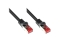 Good Connections Cat.6 Patchkabel S/FTP schwarz 0,5m