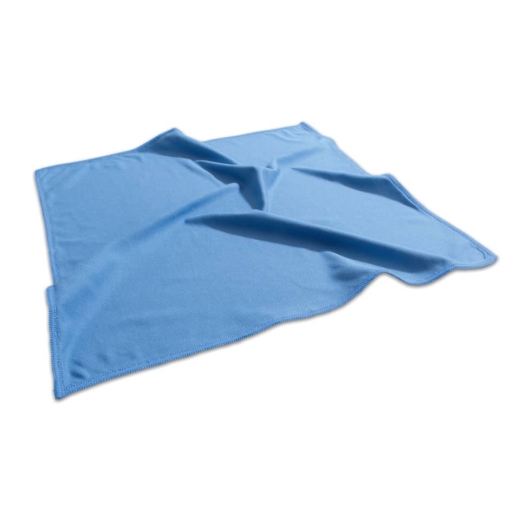 Mikrofasertuch Delta blau 400x400x0,5mm bis 40° waschbar