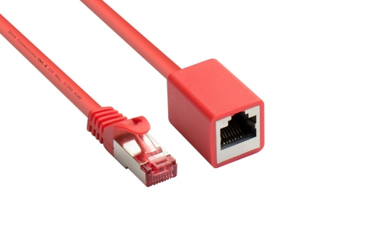 Good Connections Cat.6 Patchkabelverl. S/FTP rot 0,5m