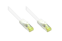 Good Connections Patchkabel m. Cat.7 Rohkabel weiß...