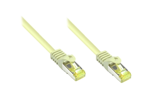 Good Connections Patchkabel m. Cat.7 Rohkabel grau 1m