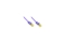 Good Connections Patchkabel m. Cat.7 Rohk. violett 1m