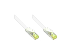 Good Connections Patchkabel m. Cat.7 Rohkabel weiß 1m