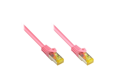 Good Connections Patchkabel m. Cat.7 Rohk. magenta 2m