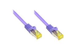 Good Connections Patchkabel m. Cat.7 Rohk. violett 2m