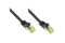 Good Connections Patchkabel m. Cat.7 Rohk. schwarz 3m