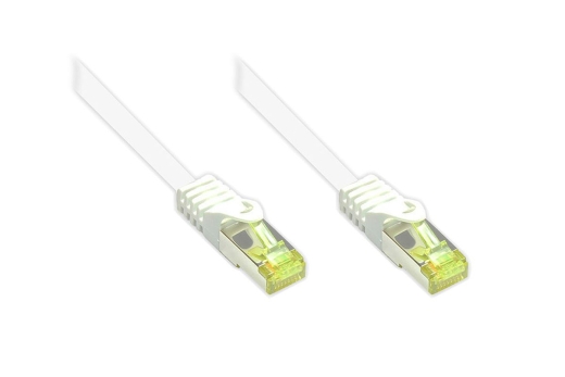 Good Connections Patchkabel m. Cat.7 Rohkabel weiß 10m