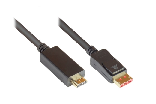 Good Connections Kabel DP1.4-St.-HDMI2.0-St. schwarz 5m