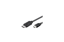Good Connections Kabel DP1.2-St.-HDMI1.4b-St. schwarz 2m