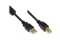 Good Connections USB2.0 Kabel m.Ferrit A-B schw. 5m