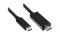 Good Connections Adapterkabel USB-C an HDMI 2.0 schw. 3m