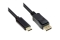 Good Connections Adapterkabel USB-C an DP1.2 schwarz 1m