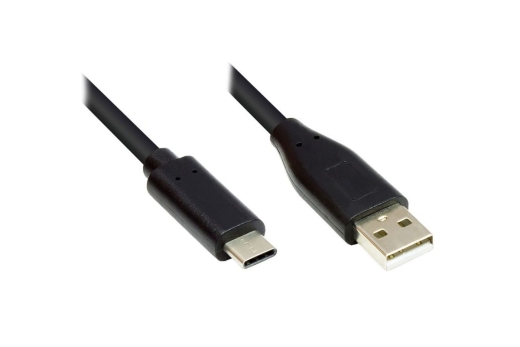 Good Connections USB2.0 Kabel A-C schw. 2m