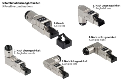 Good Connections RJ45 Stecker Cat. 6A feldkonfektionierbar