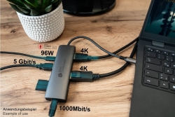 Good Connections USB-C-Hub (10-Port) anthrazit