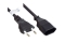 Good Connections Euro-Verlängerung Typ C schwarz 0,2m