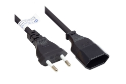 Good Connections Euro-Verlängerung schwarz 2m