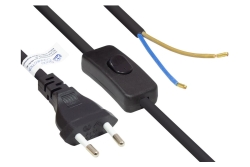 Good Connections Euro-Netzkabel an open end schw. 1,5m