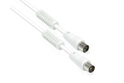 Good Connections TV Antennenkabel weiß 3m