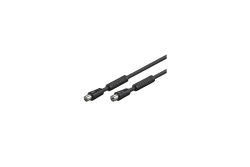 Good Connections TV Antennenkabel schwarz 10m
