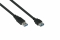 kabelmeister USB3.0 Verläng. A St.-A Bu. UL schwarz 1m