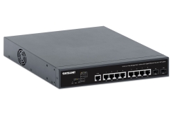 INTELLINET 10-Port L2+ Managed PoE++ Switch 8x Gbit 2x SFP