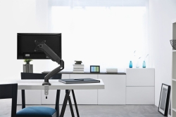 MANHATTAN Halterung 1 Monitor Gasdruck Aluminium 17-32 Zoll