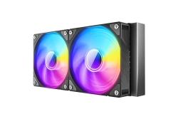 AZZA Wasserkühlung AiO 240mm HEX ARGB CPU Kühler Schwarz