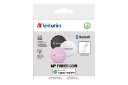 Verbatim MYFC-03BWP My Finder Coin Bluetooth 3 pack B/W/P