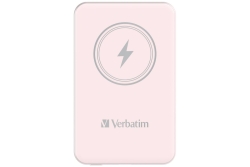 Verbatim Charge´n´Go Magnetic Wireless Power Bank 5000 Pink