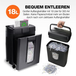 Peach Aktenvernichter High Performance inkl. Service Kit
