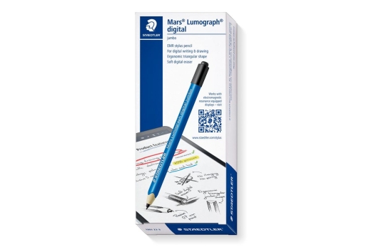 STAEDTLER Mars Lumograph digital Jumbo 100% PEFC + 5 Spitzen