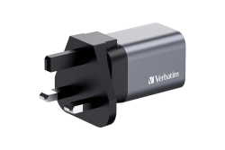 Verbatim GNC-35 GaN Charger 2 Port 35W USB A/C (EU/UK/US)