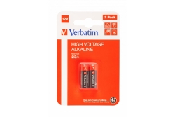 Verbatim ALKALINE BATTERY 12V 23A (MN21/A23) 2 PACK