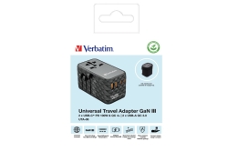 Verbatim GAN III UTA-06 2 X USB-C PD 100W & QC 4+/2 X USB-A