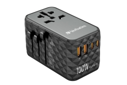 Verbatim GAN III UTA-06 2 X USB-C PD 100W & QC 4+/2 X USB-A
