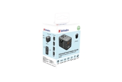 Verbatim GAN III UTA-06 2 X USB-C PD 100W & QC 4+/2 X USB-A
