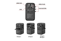 Verbatim GAN III UTA-06 2 X USB-C PD 100W & QC 4+/2 X USB-A