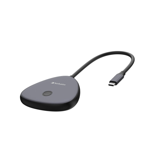 Verbatim Share My Screen USB-C Wireless Adapter4K Hub WDA-02