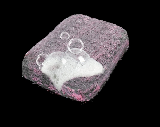 Spontex Seifenpads mit 30% Seifenanteil Stahlwolle, 10er