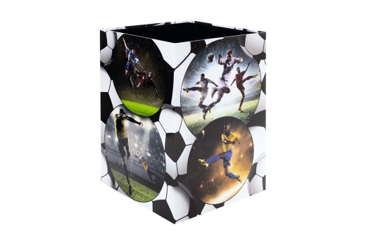 HERMA Papierkorb Fußball 1Stk
