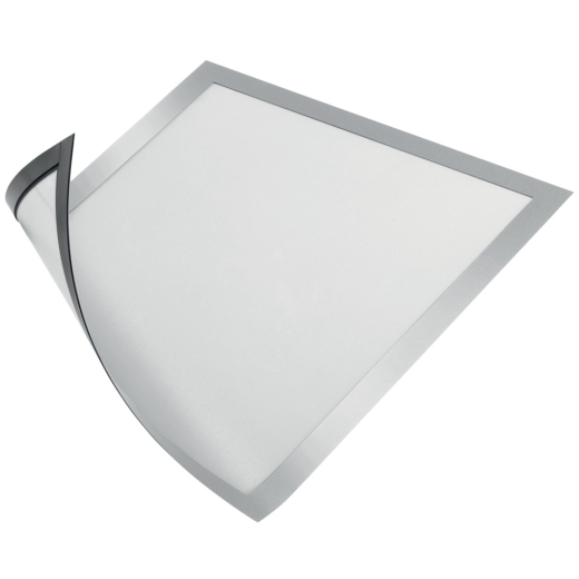 Info-Rahmen DURAFRAME® MAGNETIC - A4, 236 x 323 mm, metallic silber, 5er Pack