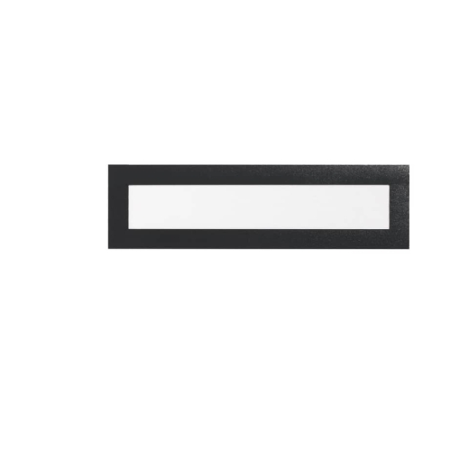 Info-Rahmen DURAFRAME® MAGNETIC TOP A4 - 236 x 66 mm, schwarz, 5er Pack