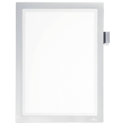 Info-Rahmen DURAFRAME® MAGNETIC NOTE - A4, metallic...
