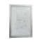 Info-Rahmen DURAFRAME® WALLPAPER - A4, 322 x 236 mm, silber