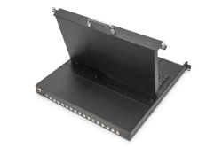 DIGITUS Modulare Konsole 17HD LCD,16-port HDMI KVM Deutsch