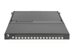 DIGITUS Modulare Konsole 17HD LCD,16-port HDMI KVM Deutsch
